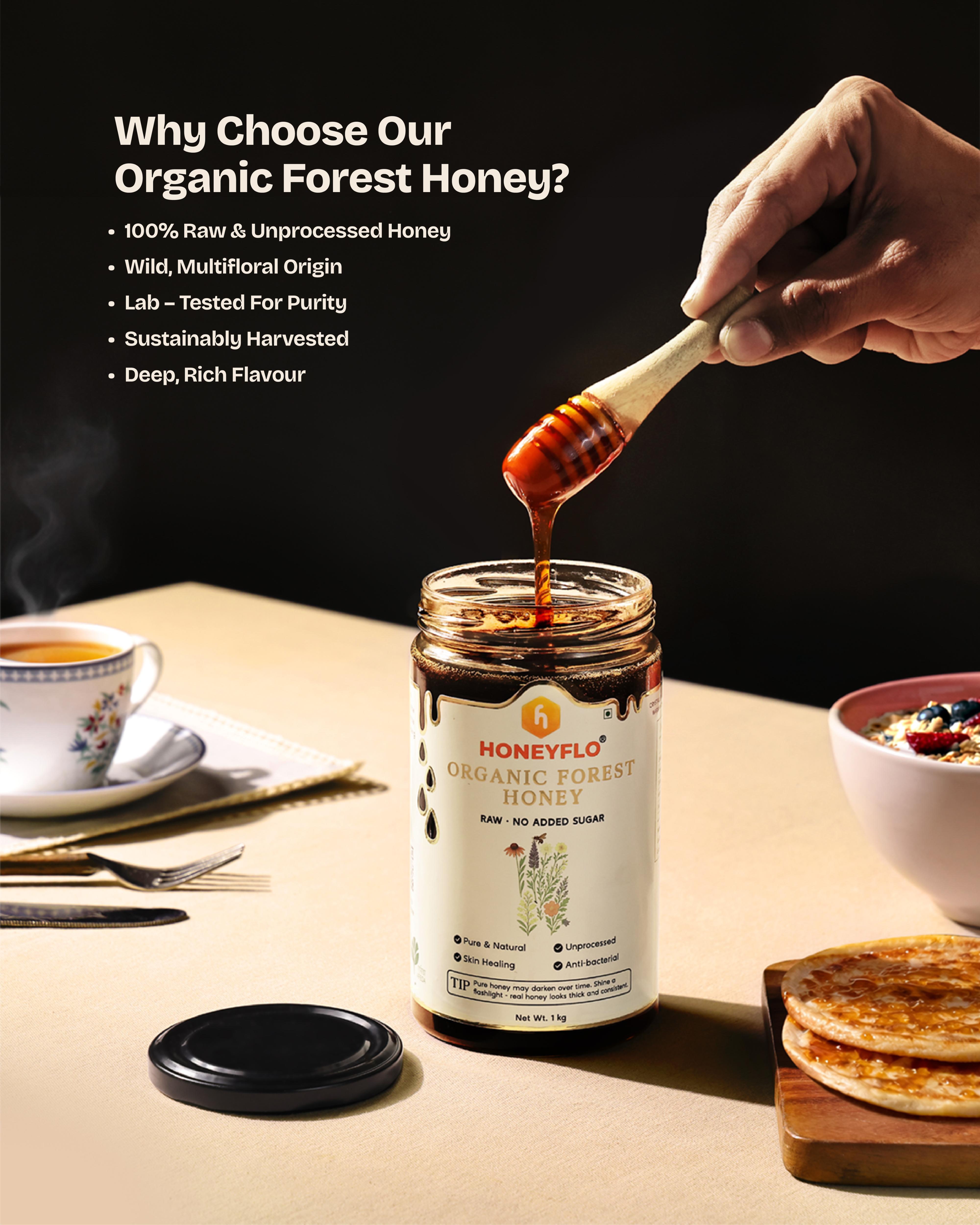 Forest Honey – Raw, Organic & Straight from India’s Wild Heart