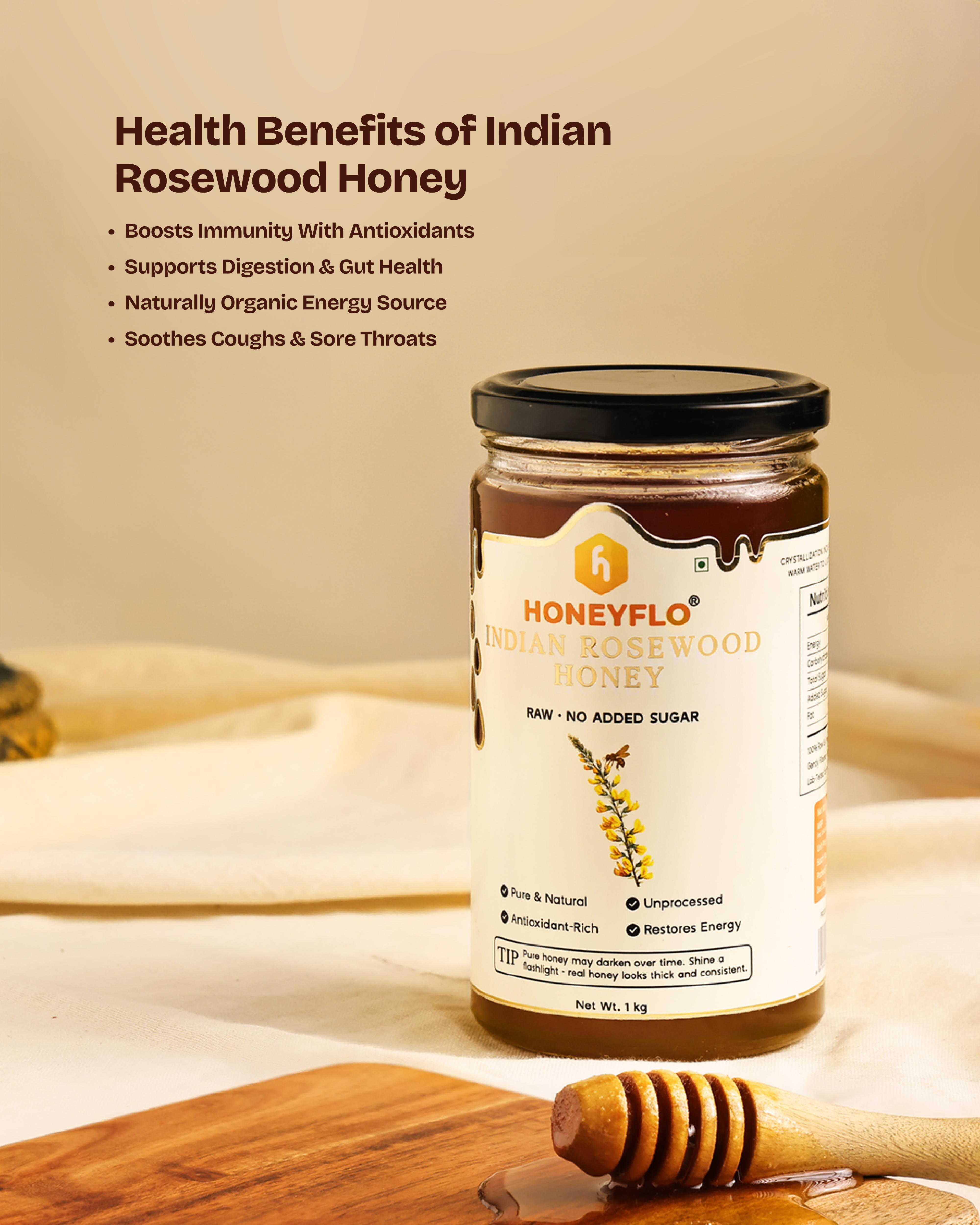 Pure Rosewood Honey β 100% Natural, Raw & Unprocessed
